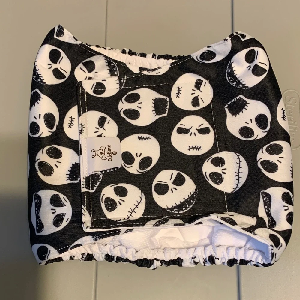Jack skeleton medium dog Diaper